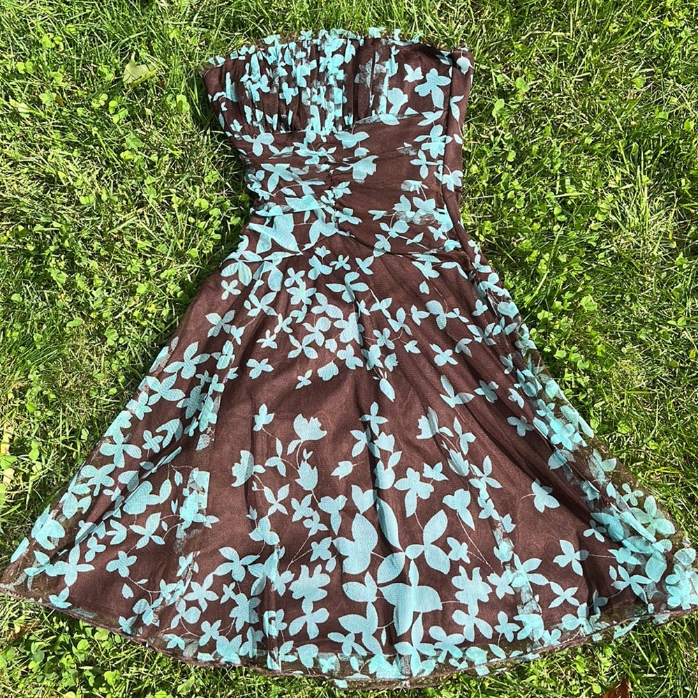 Y2K Fairycore Vintage Teeze Me Floral Tulle Dress